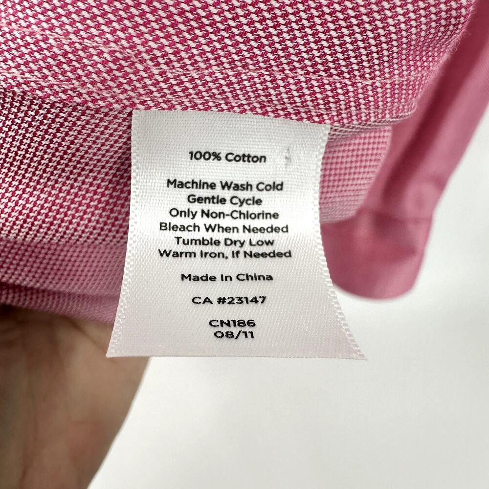 Talbots Rose Button-Down Blouse - image 6